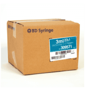 3ML SYRINGE WITH 25G 1 NEEDLE (50 BOX) 3ML SYRINGE WITH 25G 1 NEEDLE (50 BOX)