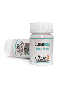 Clomirow 50 mg 50 Tablets CrowxLabs USA