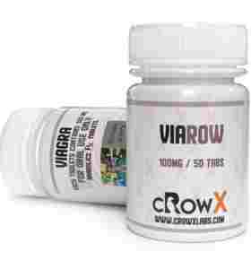 Viarow 100 mg 50 Tablets Crowx Labs USA Viarow 100 mg 50 Tablets Crowx Labs USA