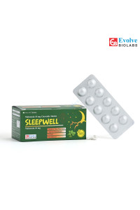 Sleepwell Melatonin 10 Evolve Biolabs INT