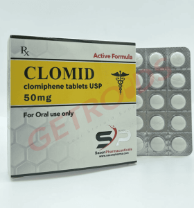 Clomid 50 mg 50 tabs Saxon Pharma USA