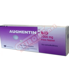 Augmentin 1000 mg 14 Tablets Glaxosmithkline