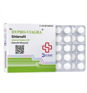 Hypho Viagra 100 mg 50 Tablets Beligas Pharma USA