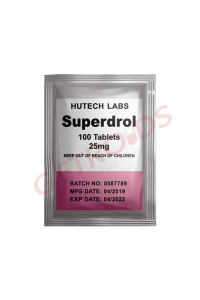 Superdrol 25 mg 10 Tablets Hutech Labs. USA
