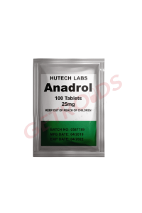 Anadrol 25 mg 100 Tablets Hutech Labs USA