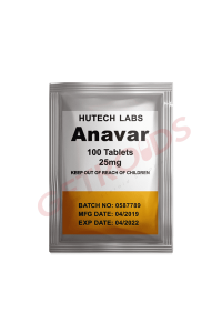 Anavar 25 mg 100 Tablets Hutech Labs USA