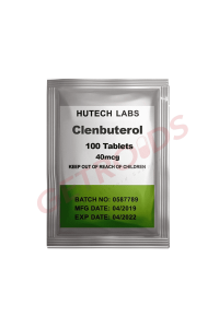 Clenbuterol 40 mcg 100 Tablets Hutech Labs USA