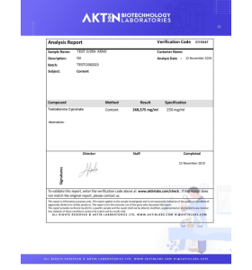 TESTOSTERONE CYPIONATE 250 mg 10 ML XENO LABS. TESTOSTERONE CYPIONATE 250 mg 10 ML XENO LABS.