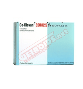 Co-Diovan 320/12,5 mg 28 Tablets Novartis