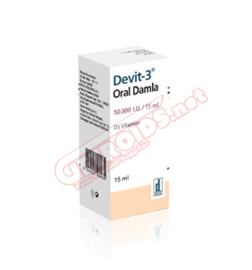 Devit-3 Oral Drop (Vitamin D) 15 ml 50.000 IU Deva