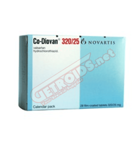 Co-Diovan 320/25 mg 28 Tablets Novartis