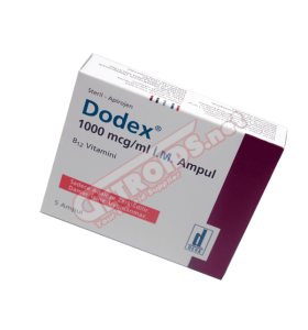 DEVA Dodex Vitamin B12 1000mcg/ml 5 Amp Deva – Buy All Online DEVA Dodex Vitamin B12 1000mcg/ml 5 Amp Deva – Buy All Online