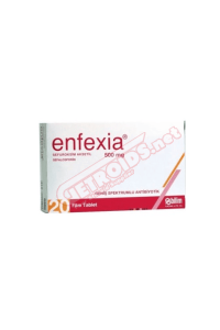 Enfexia 500 mg 20 Tablets Bilim