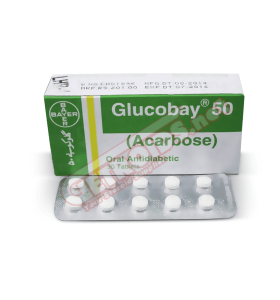 Glucobay 50 mg 90 Tablets Bayer Glucobay 50 mg 90 Tablets Bayer
