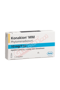 Konakion MM (Vitamin K1) 10 mg 5 amps /1 ml Roche 
