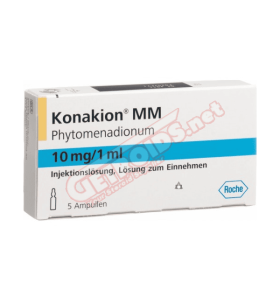 Roche Konakion MM (Vitamin K1) 10 mg 5 amps /1 ml Roche – Buy All Online