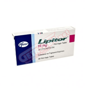 Lipitor 10 mg 30 Tablets Pfizer
