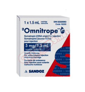 Omnitrope Somatropin 15 iu (5mg) Sandoz Omnitrope Somatropin 15 iu (5mg) Sandoz