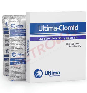 Ultima-Clomid 50 mg 50 Tablets Ultima Pharma USA Ultima-Clomid 50 mg 50 Tablets Ultima Pharma USA