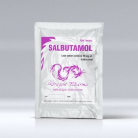 Salbutamol (Ventolin) 10 Mg 100 Tabs Dragon Pharma