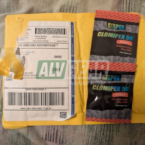 Clomipex 50mg 30 Tablets SixPex USA